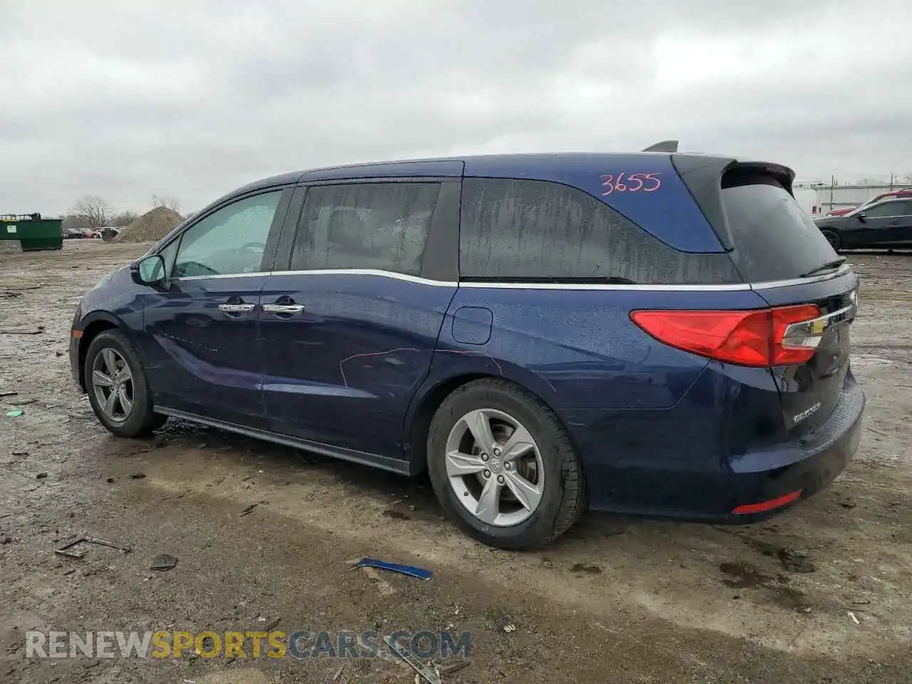 2 Photograph of a damaged car 5FNRL6H56LB017408 HONDA All Models 2020