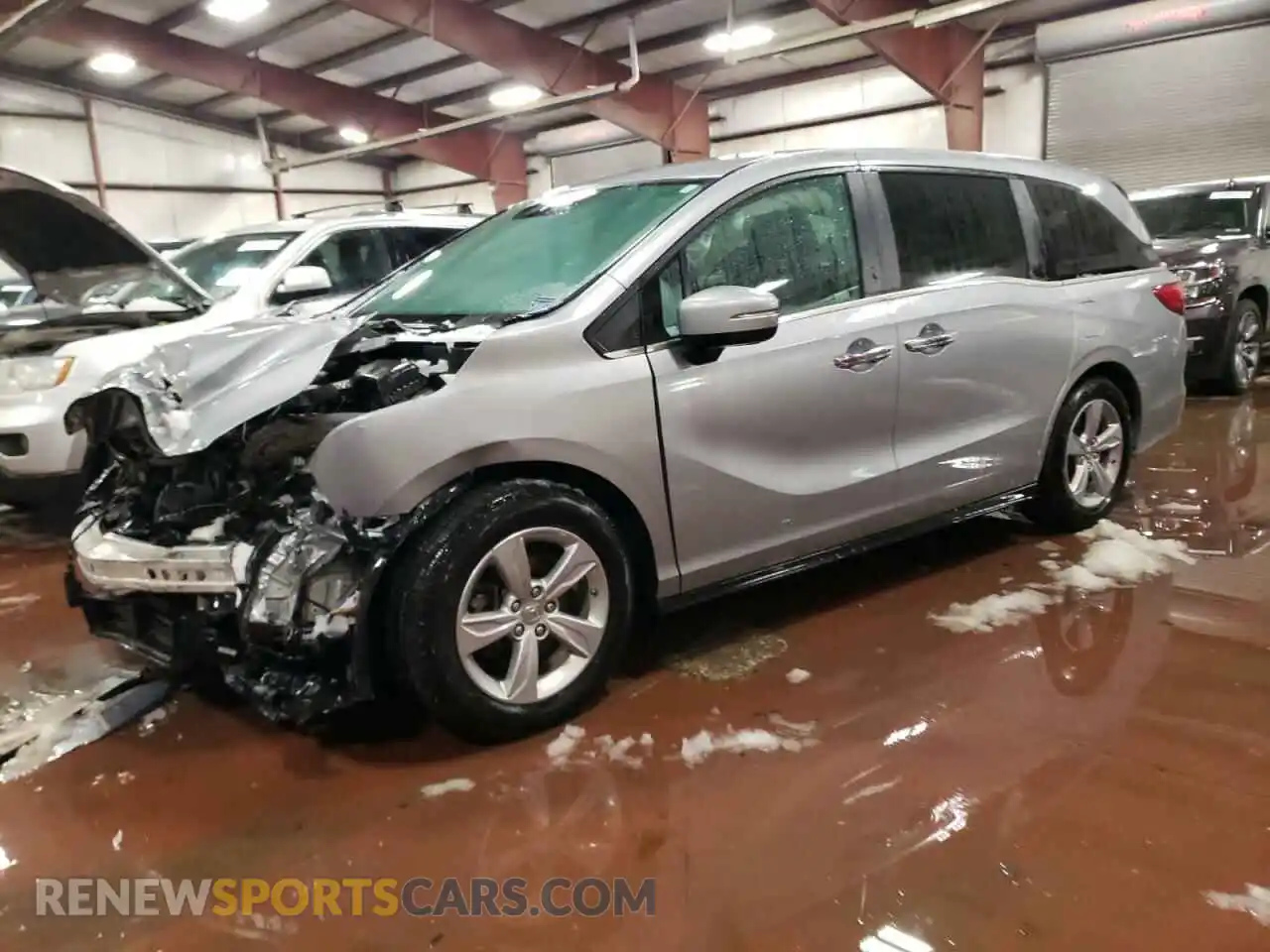 1 Photograph of a damaged car 5FNRL6H57LB045864 HONDA All Models 2020