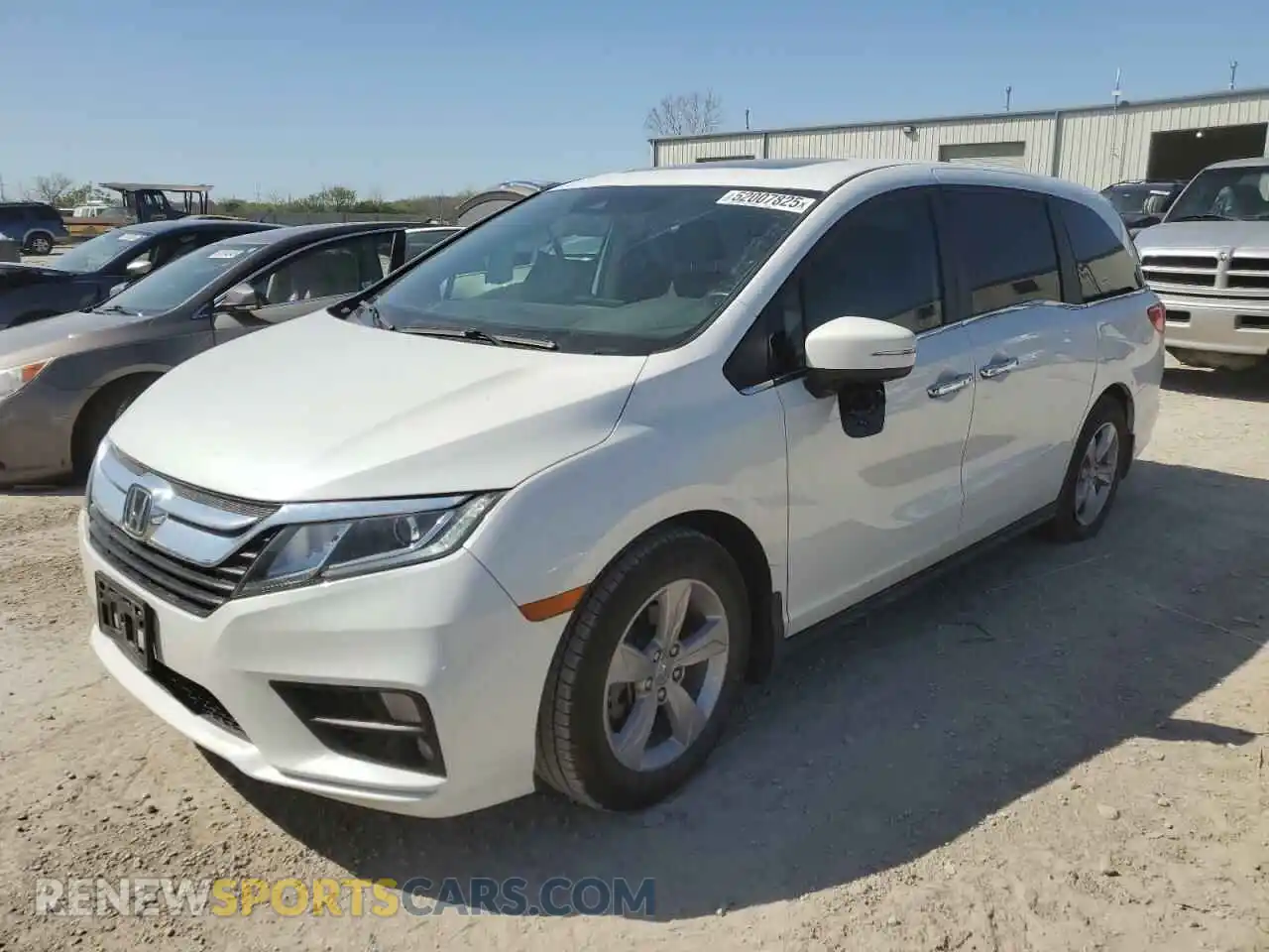 1 Photograph of a damaged car 5FNRL6H71LB069045 HONDA All Models 2020