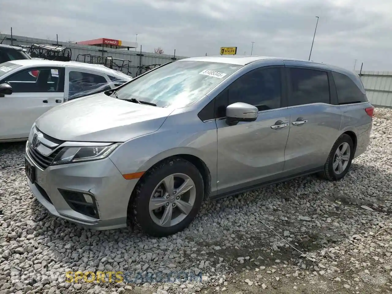 1 Photograph of a damaged car 5FNRL6H72LB048687 HONDA All Models 2020