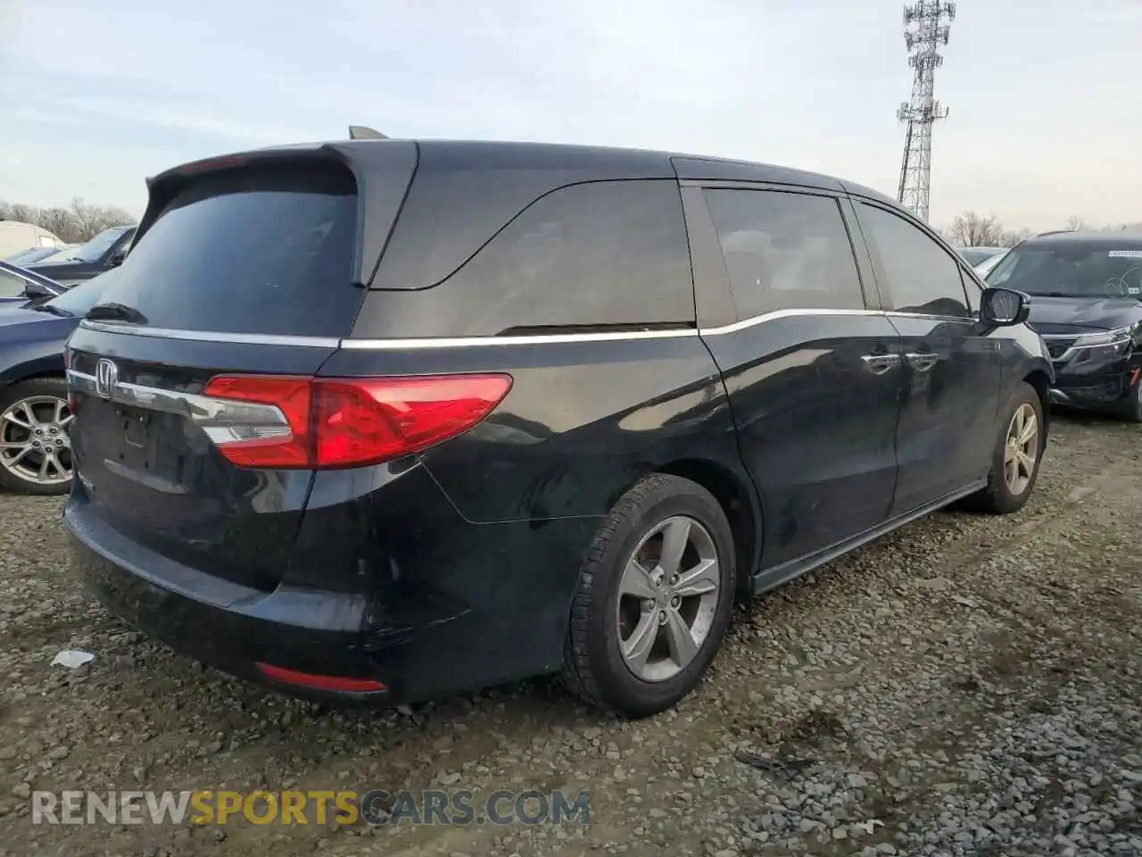3 fotografías del automóvil dañado 5FNRL6H72LB056563 HONDA All Models 2020