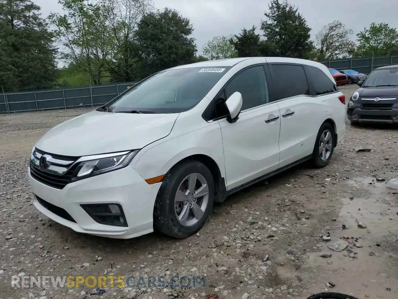 1 Photograph of a damaged car 5FNRL6H76LB064052 HONDA All Models 2020