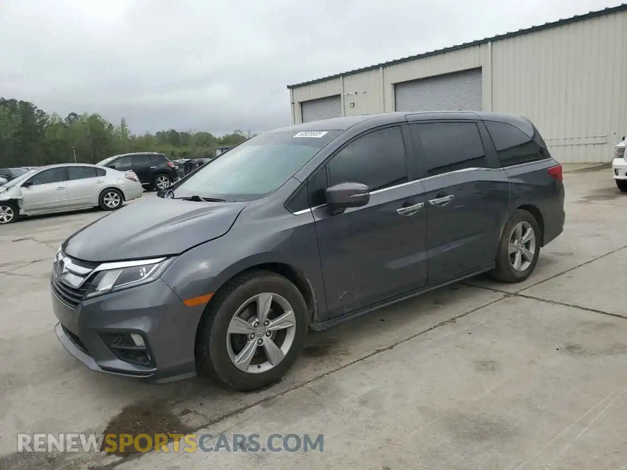 1 Photograph of a damaged car 5FNRL6H78LB021123 HONDA All Models 2020