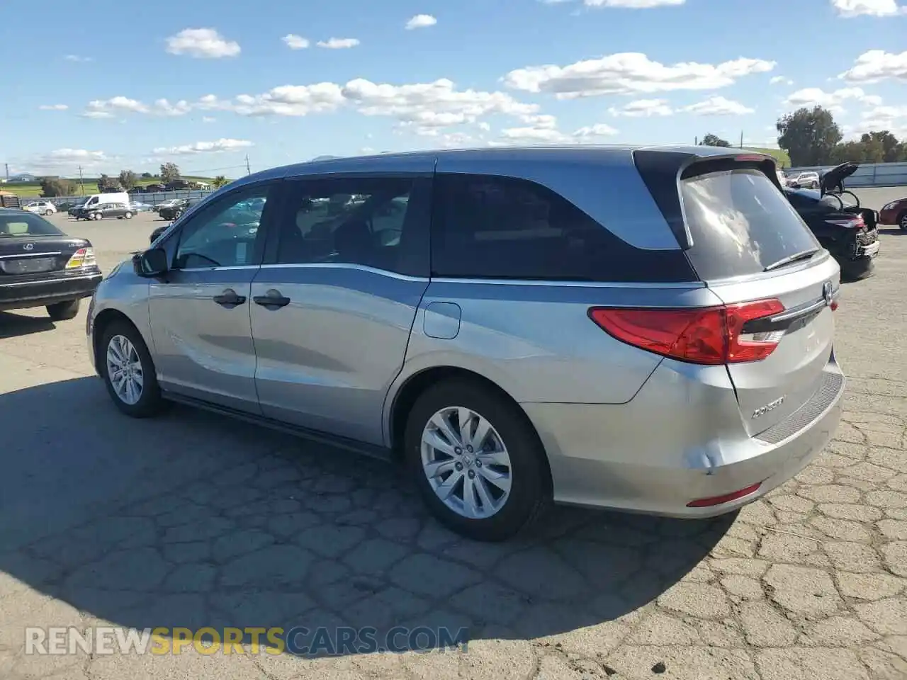 2 Photograph of a damaged car 5FNRL6H2XMB033330 HONDA All Models 2021