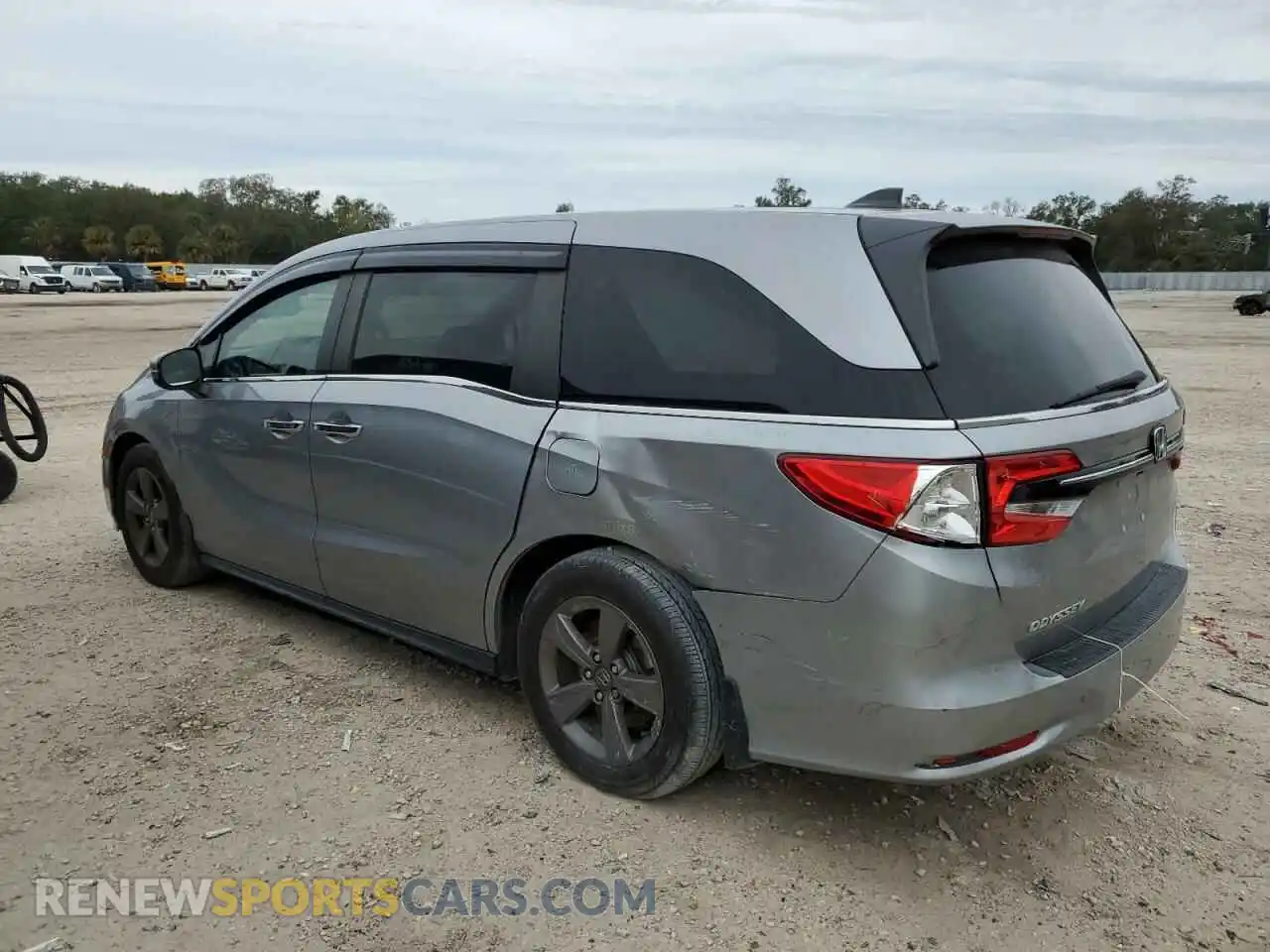 2 Photograph of a damaged car 5FNRL6H59MB044233 HONDA All Models 2021