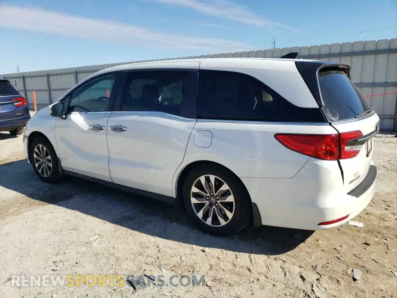2 Photograph of a damaged car 5FNRL6H77MB040232 HONDA All Models 2021