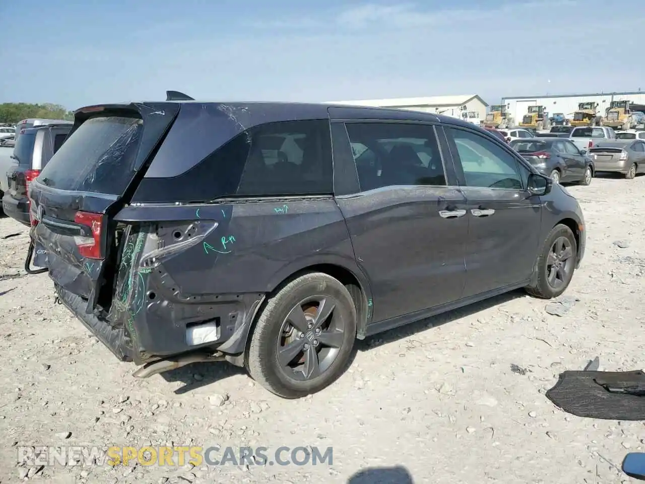 3 Photograph of a damaged car 5FNRL6H58NB024380 HONDA All Models 2022