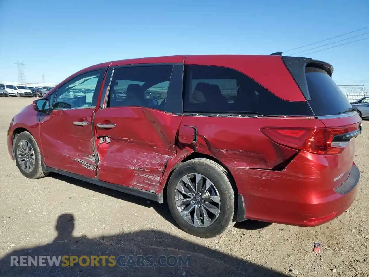 2 Photograph of a damaged car 5FNRL6H70NB062087 HONDA All Models 2022