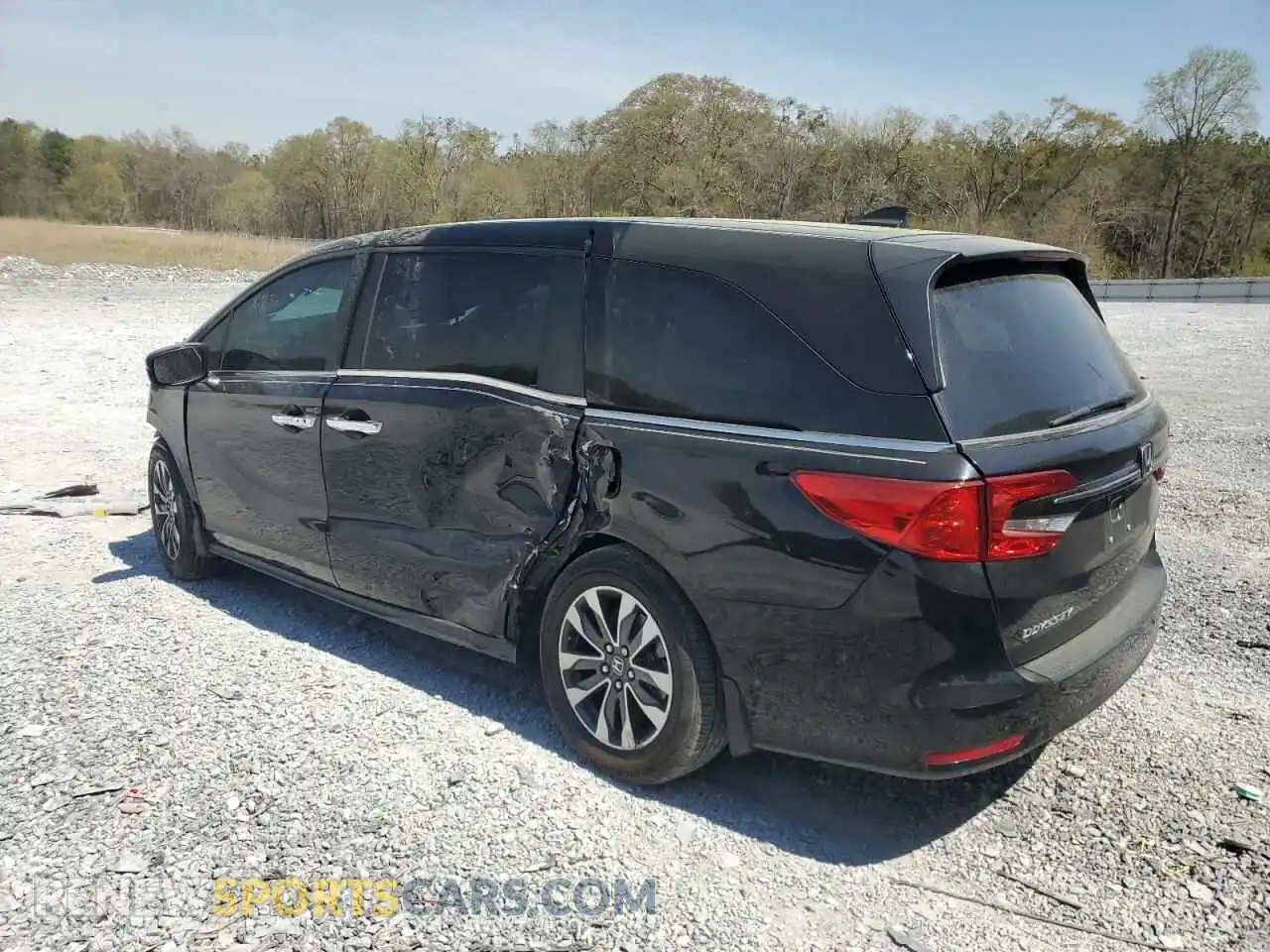 2 Photograph of a damaged car 5FNRL6H6XPB018723 HONDA All Models 2023