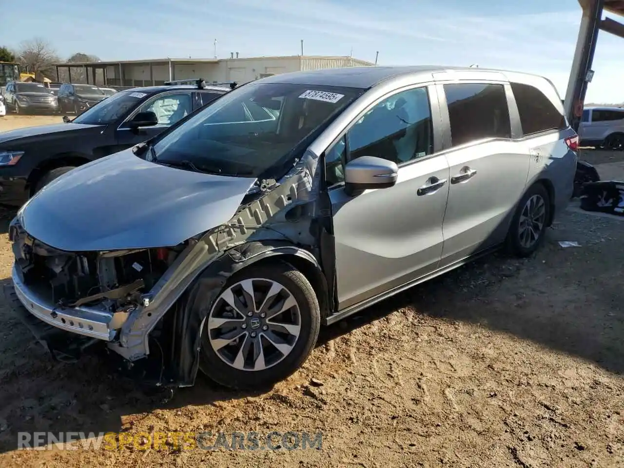 1 Photograph of a damaged car 5FNRL6H69RB002046 HONDA All Models 2024