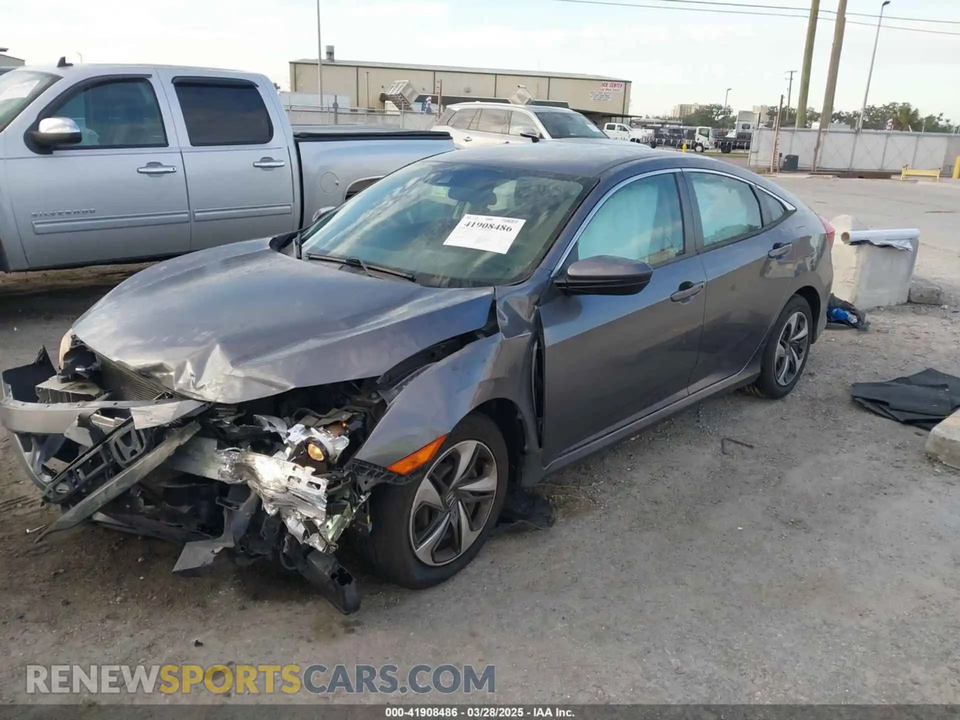 2 Photograph of a damaged car 19XFC2F60KE018100 HONDA CIVIC 2019