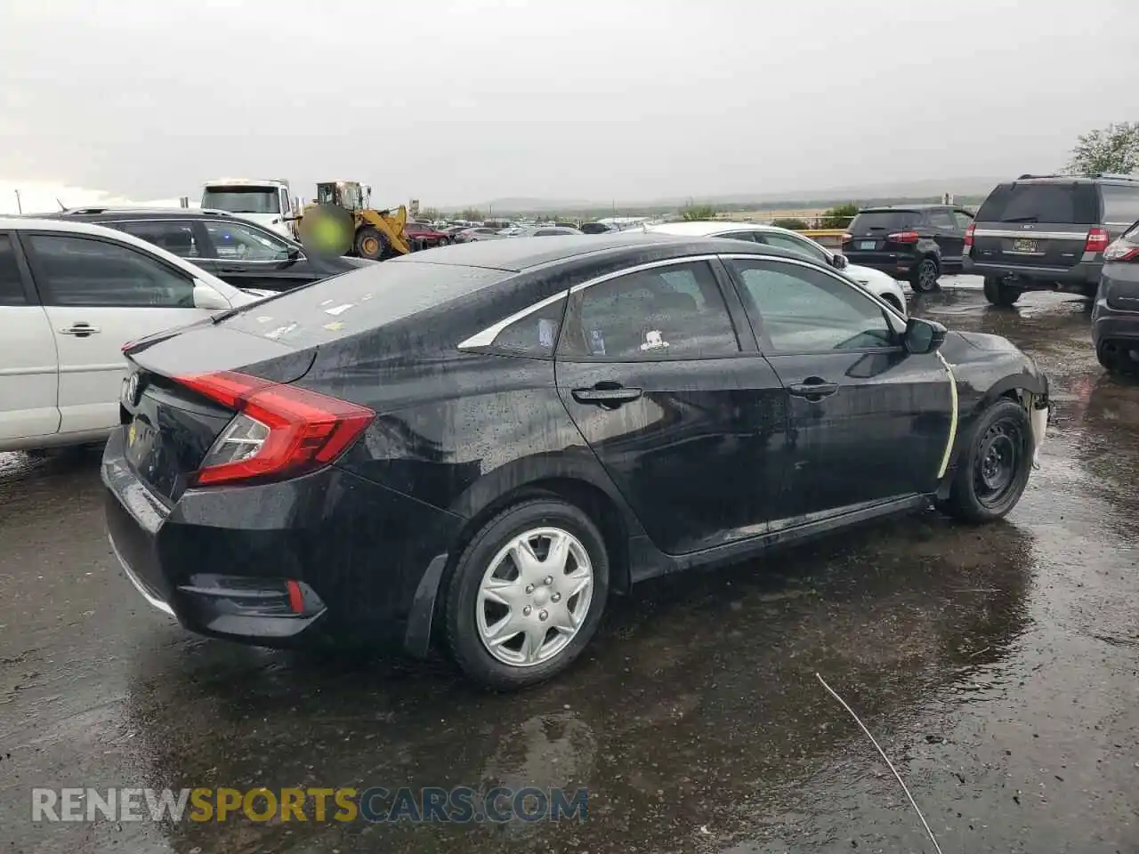 3 Photograph of a damaged car 19XFC2F63KE020259 HONDA CIVIC 2019