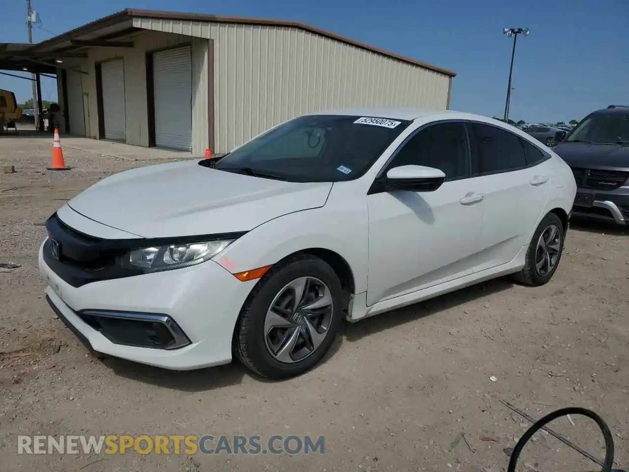 1 Photograph of a damaged car 19XFC2F64KE013143 HONDA CIVIC 2019
