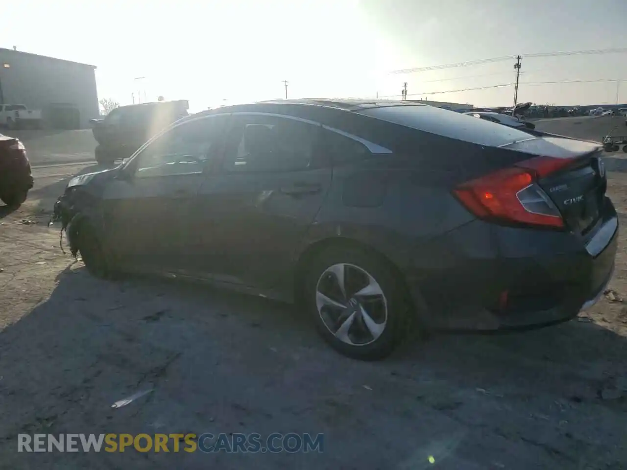 2 Photograph of a damaged car 19XFC2F64KE041380 HONDA CIVIC 2019