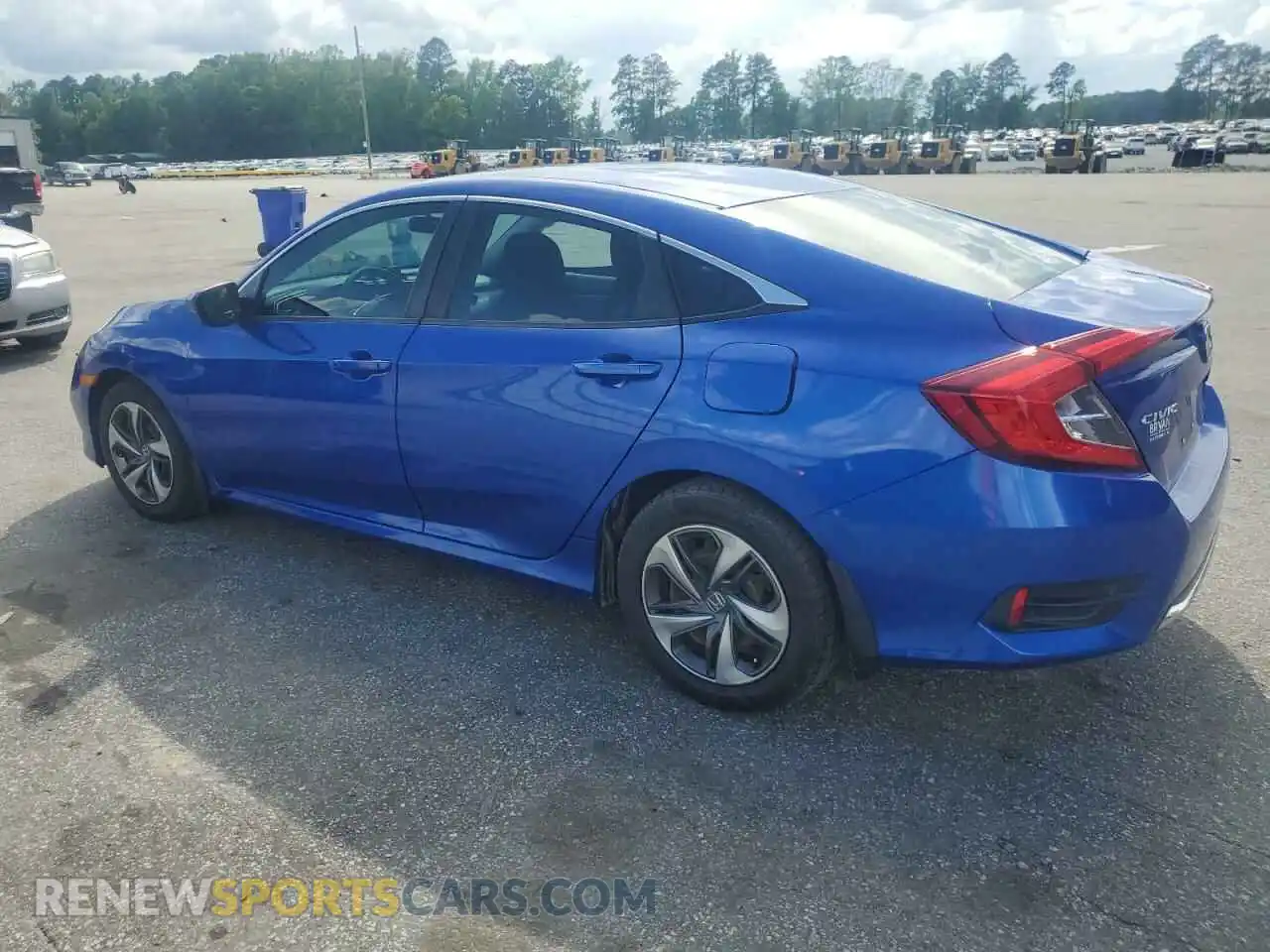2 fotografías del automóvil dañado 19XFC2F65KE019078 HONDA CIVIC 2019