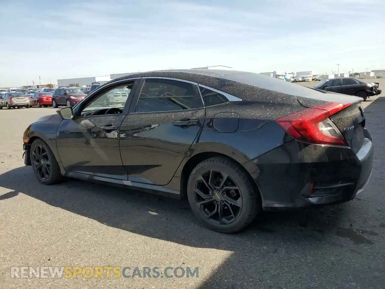 2 Photograph of a damaged car 19XFC2F67KE200053 HONDA CIVIC 2019