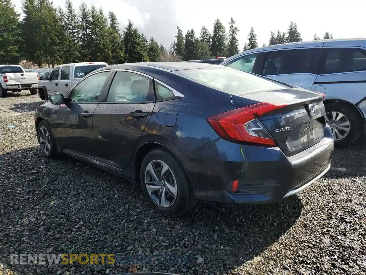 2 Фотография поврежденного автомобиля 19XFC2F69KE209675 HONDA CIVIC 2019