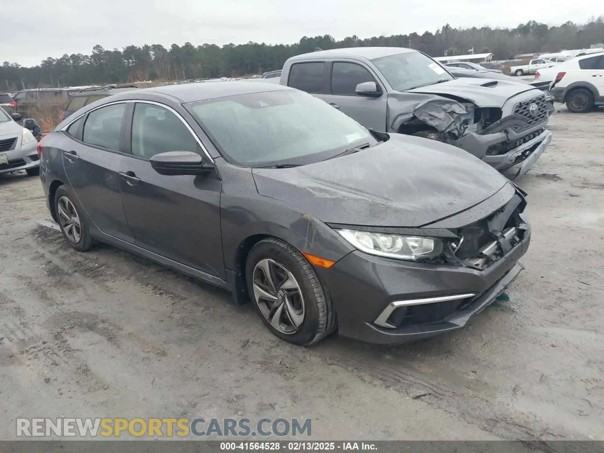 1 fotografías del automóvil dañado 19XFC2F6XKE030755 HONDA CIVIC 2019