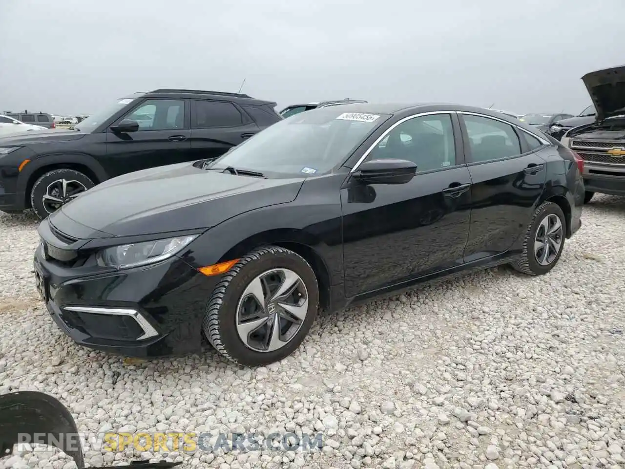 1 fotografías del automóvil dañado 2HGFC2F60KH505609 HONDA CIVIC 2019