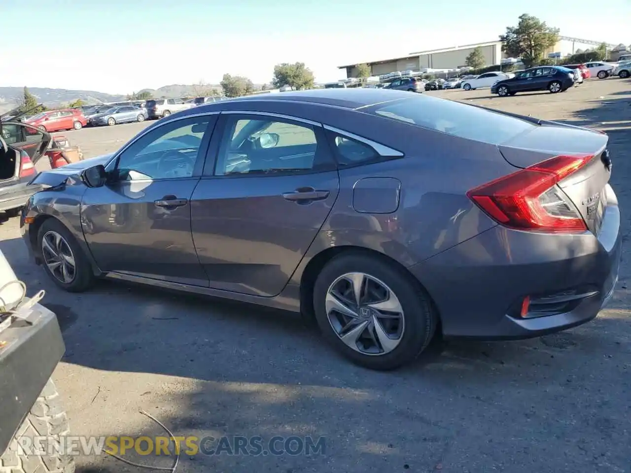 2 Photograph of a damaged car 2HGFC2F60KH544832 HONDA CIVIC 2019