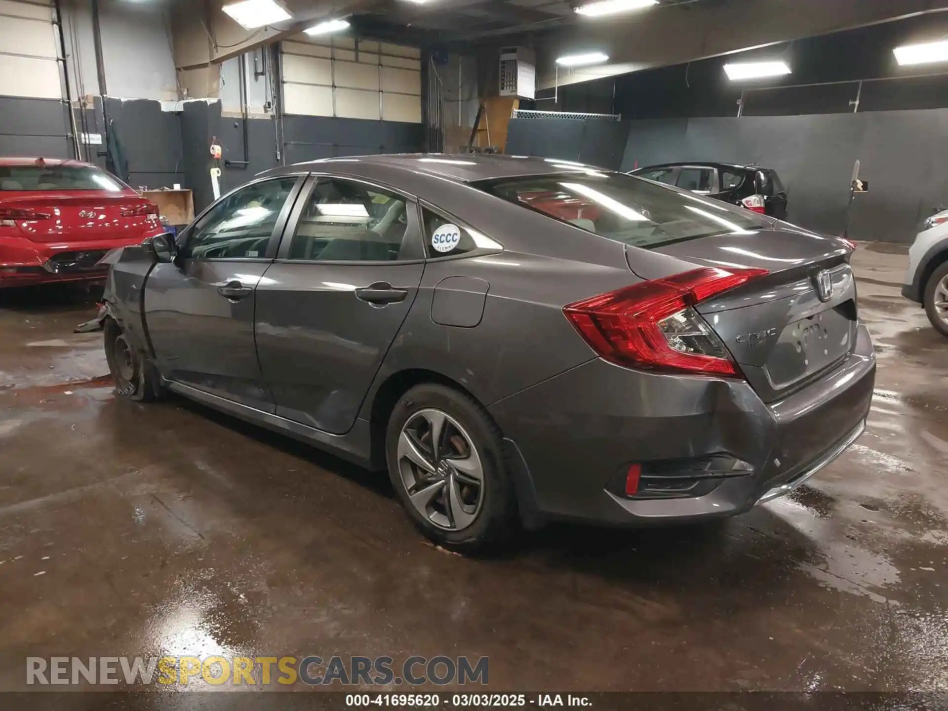 3 Photograph of a damaged car 2HGFC2F60KH556785 HONDA CIVIC 2019