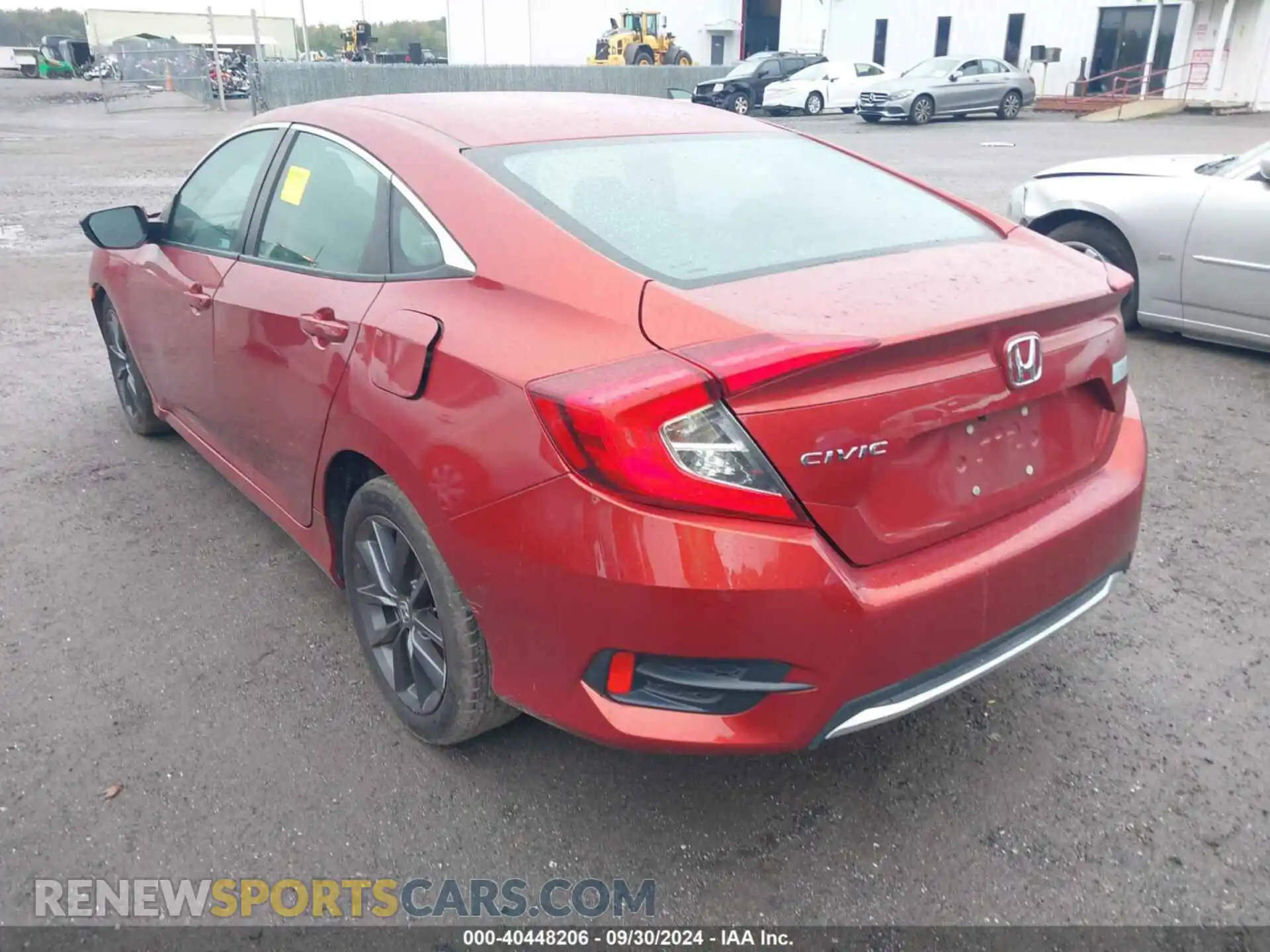 3 fotografías del automóvil dañado 2HGFC2F61KH534469 HONDA CIVIC 2019