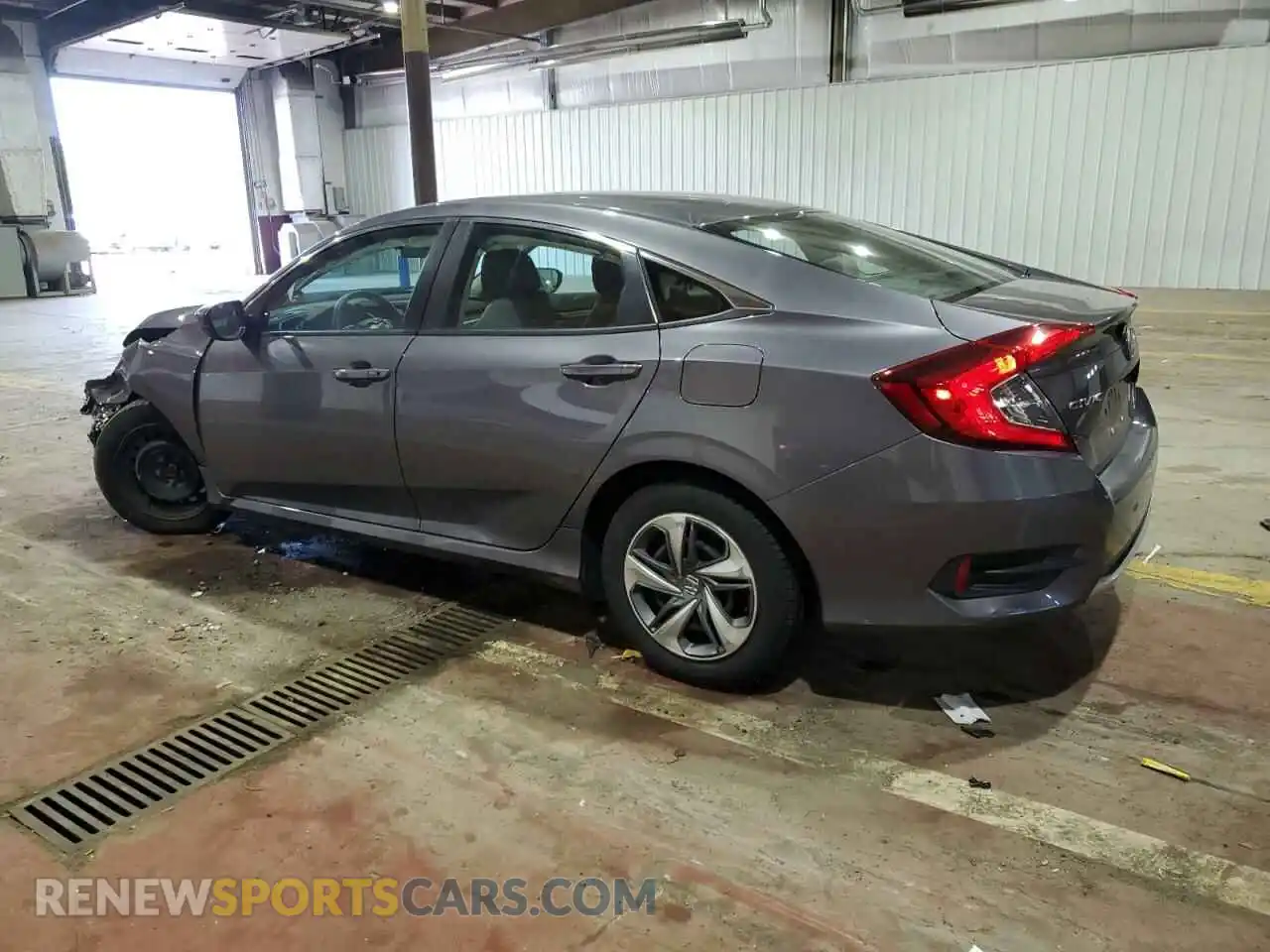 2 Photograph of a damaged car 2HGFC2F61KH558030 HONDA CIVIC 2019