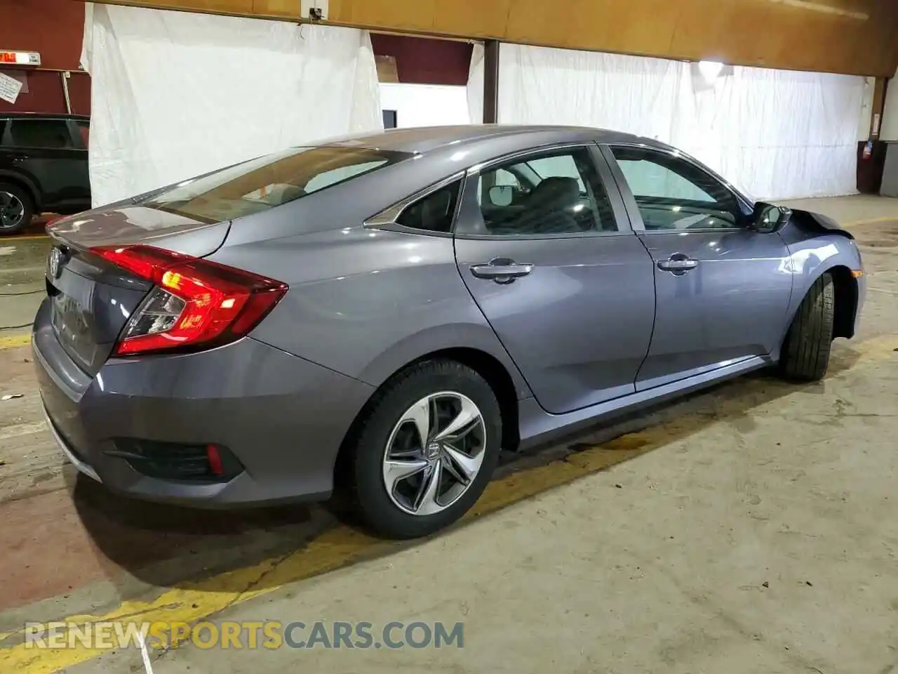 3 Photograph of a damaged car 2HGFC2F61KH558030 HONDA CIVIC 2019
