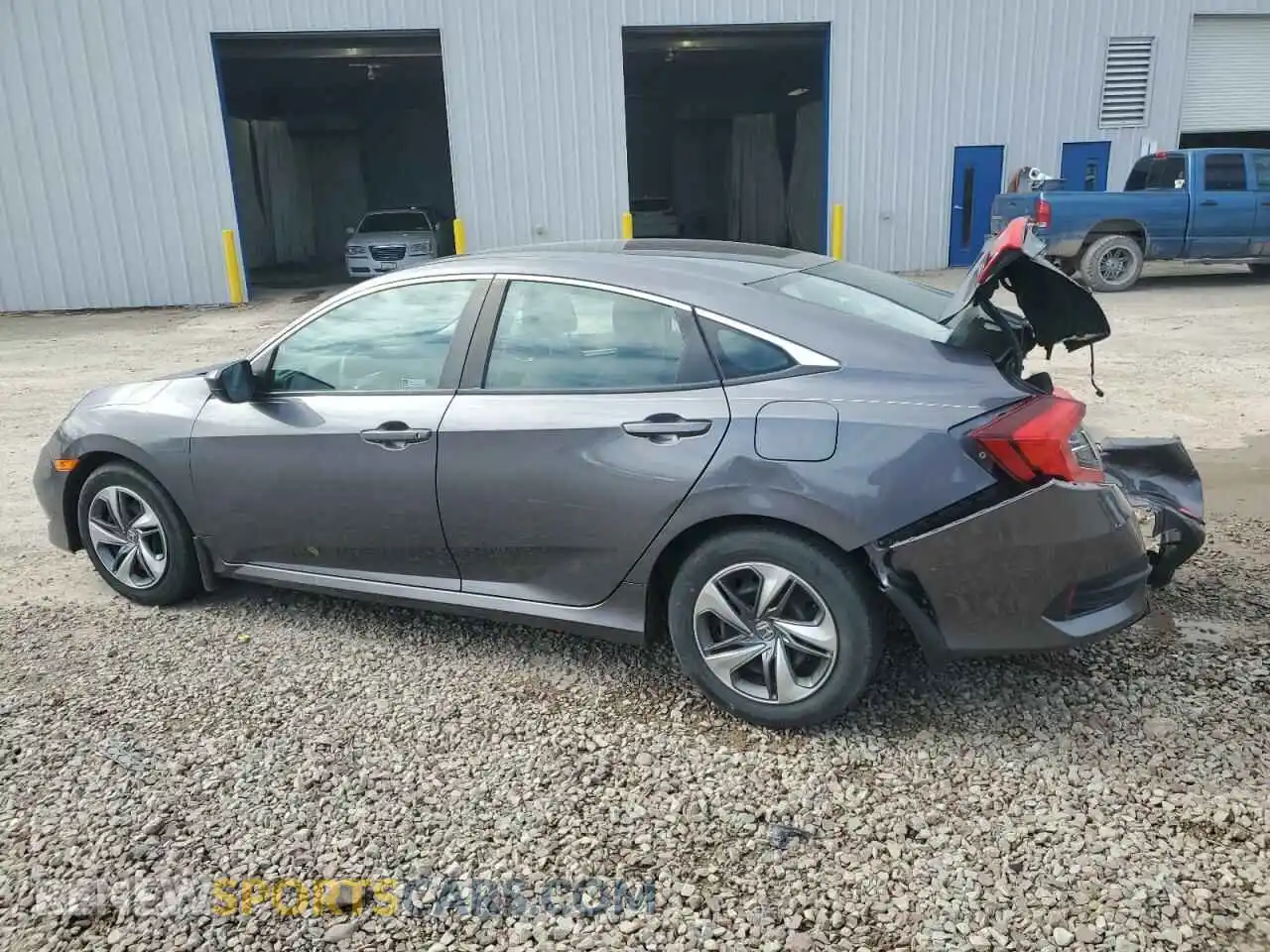 2 Photograph of a damaged car 2HGFC2F61KH558125 HONDA CIVIC 2019