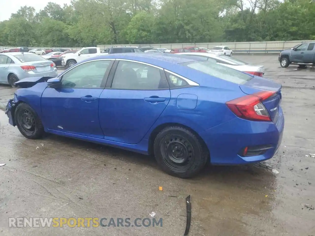 2 Photograph of a damaged car 2HGFC2F61KH604469 HONDA CIVIC 2019