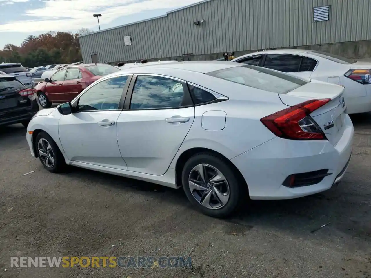 2 Photograph of a damaged car 2HGFC2F62KH525845 HONDA CIVIC 2019
