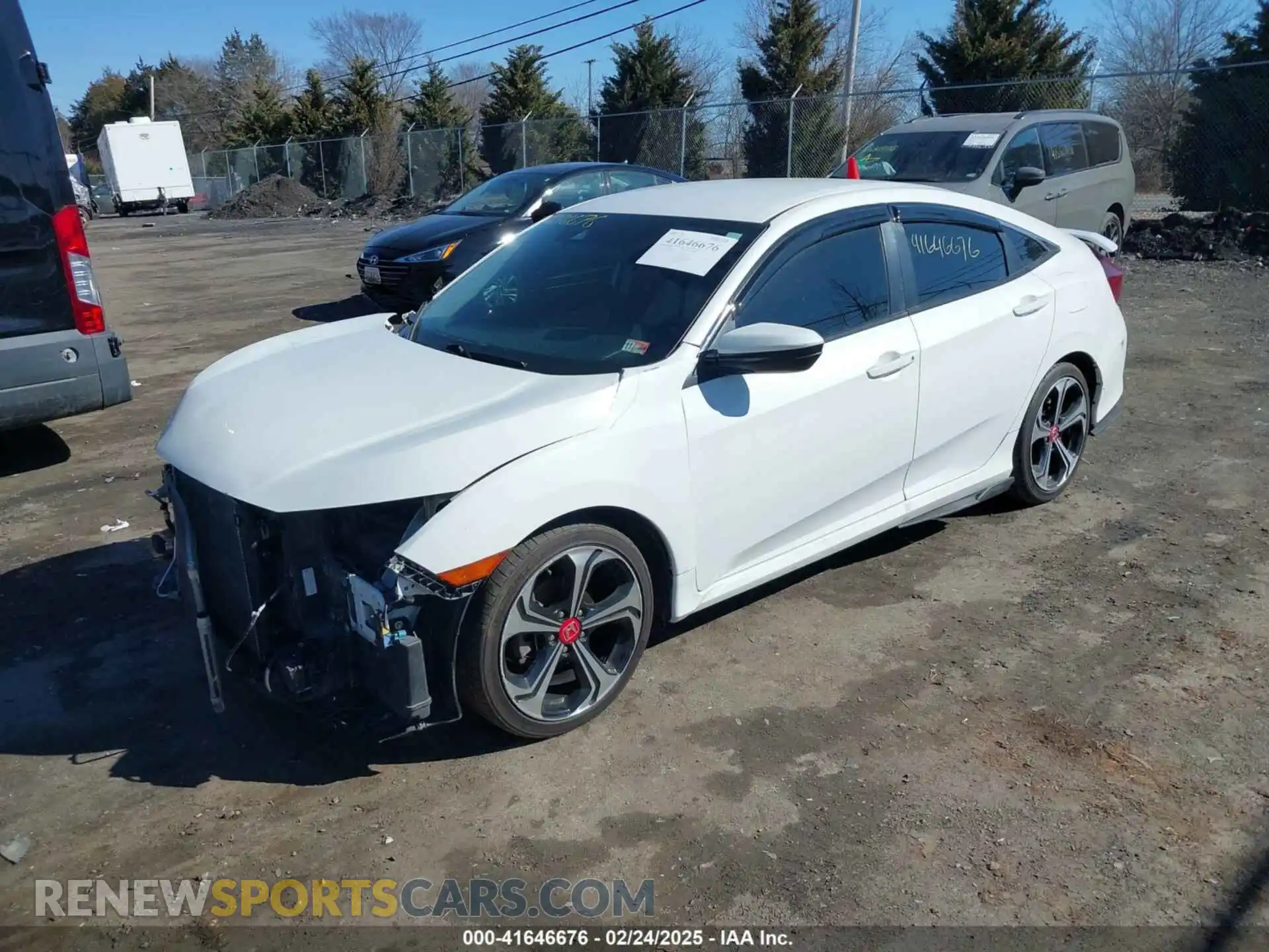 2 Photograph of a damaged car 2HGFC2F62KH546520 HONDA CIVIC 2019