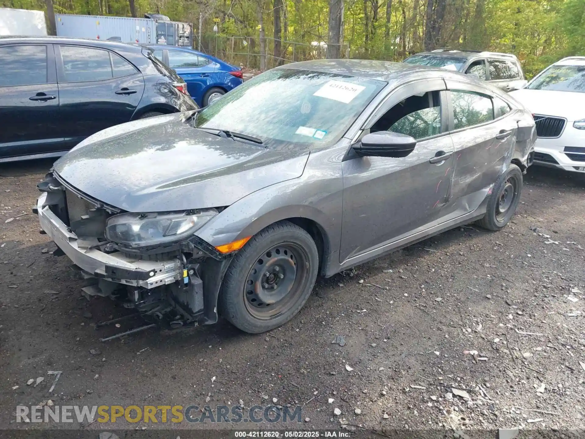 2 Photograph of a damaged car 2HGFC2F62KH558599 HONDA CIVIC 2019
