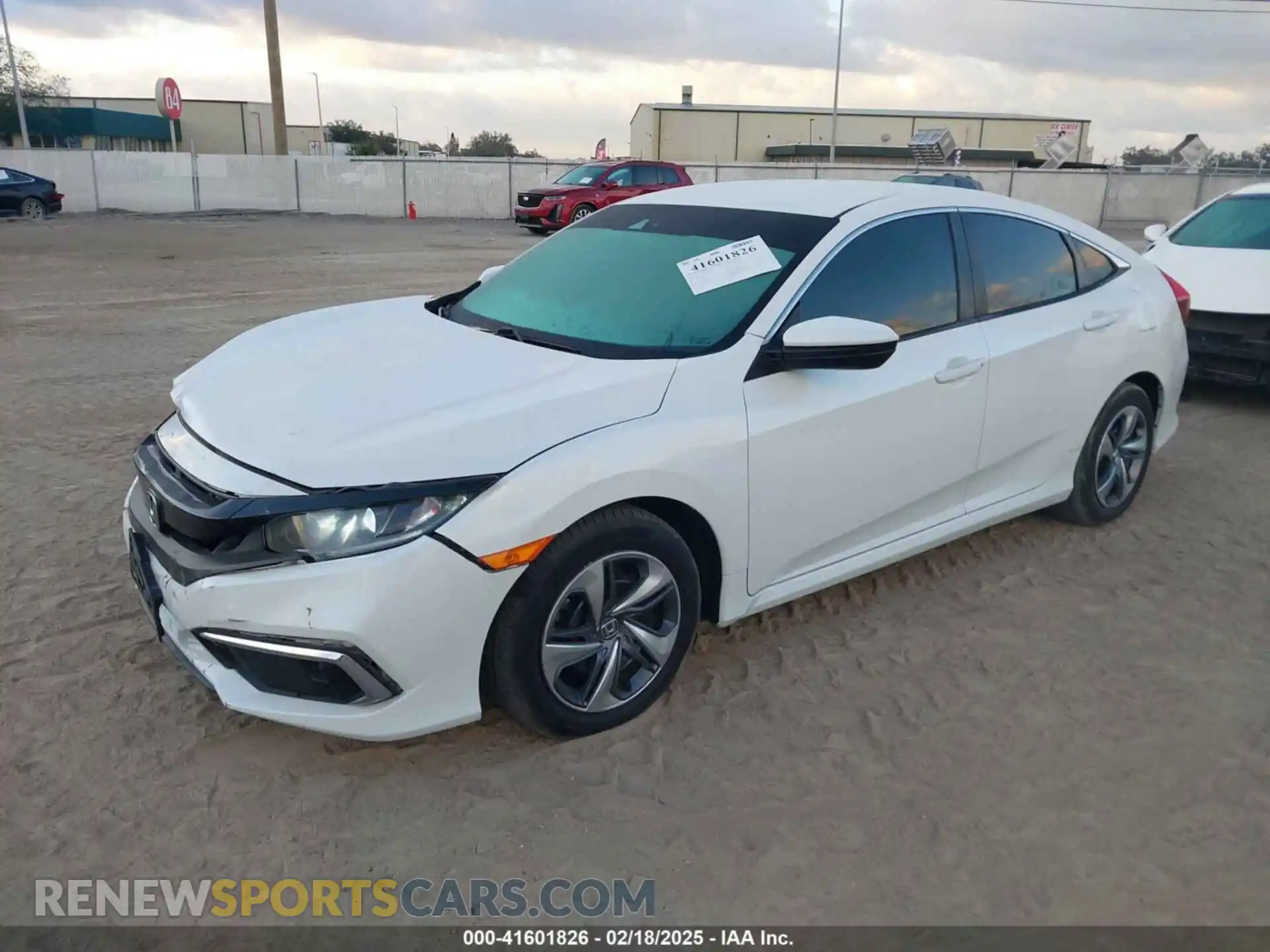 2 Photograph of a damaged car 2HGFC2F62KH573085 HONDA CIVIC 2019
