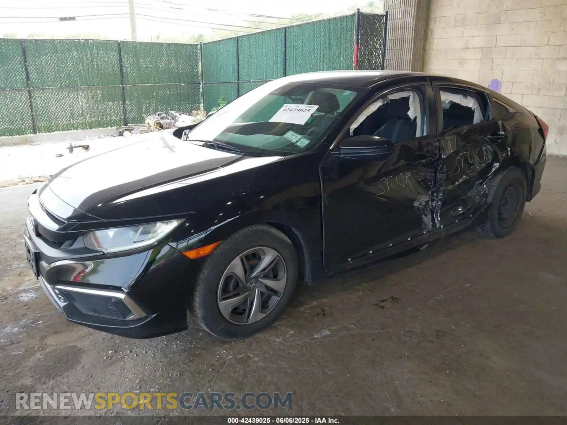 2 Photograph of a damaged car 2HGFC2F64KH503300 HONDA CIVIC 2019