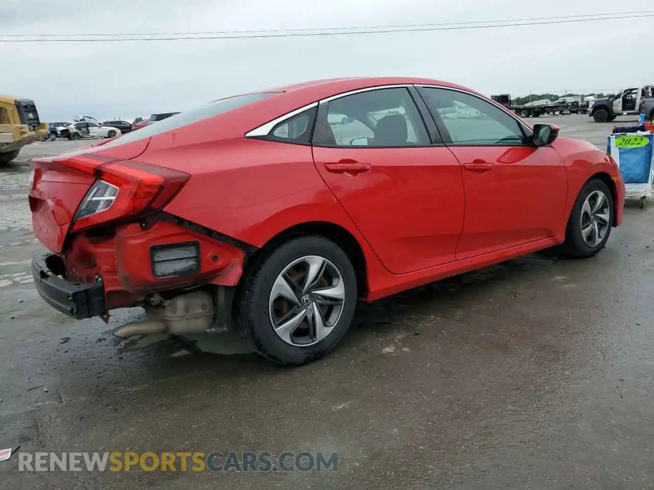 3 Photograph of a damaged car 2HGFC2F64KH512188 HONDA CIVIC 2019