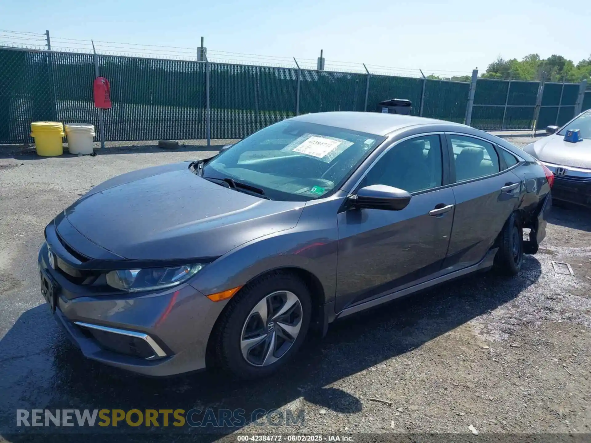 2 Photograph of a damaged car 2HGFC2F64KH595797 HONDA CIVIC 2019