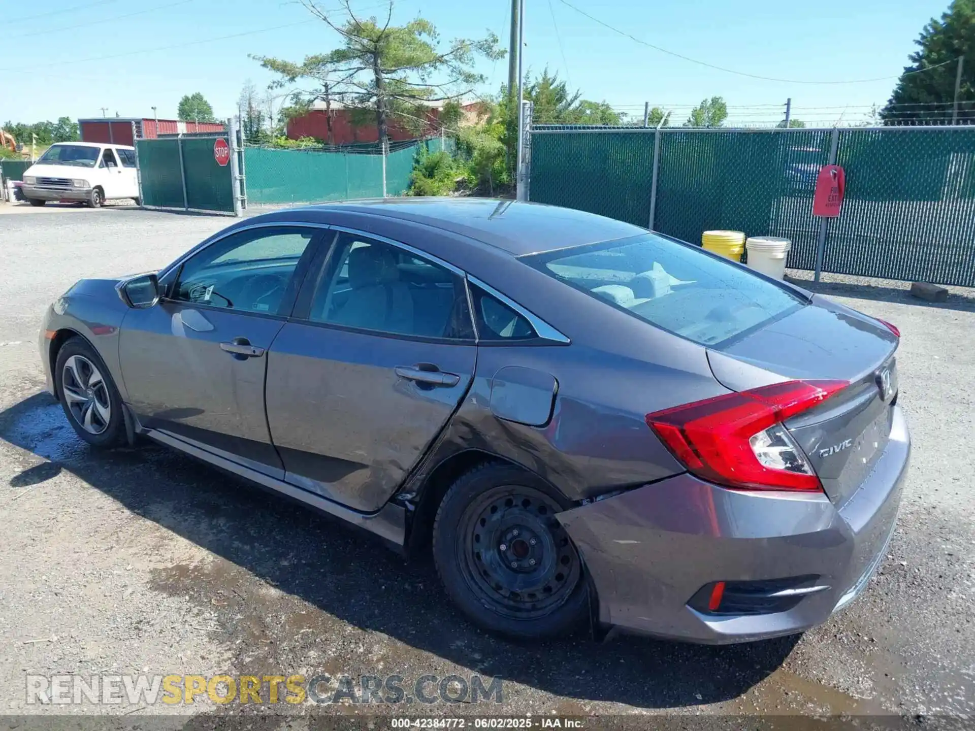 3 Photograph of a damaged car 2HGFC2F64KH595797 HONDA CIVIC 2019