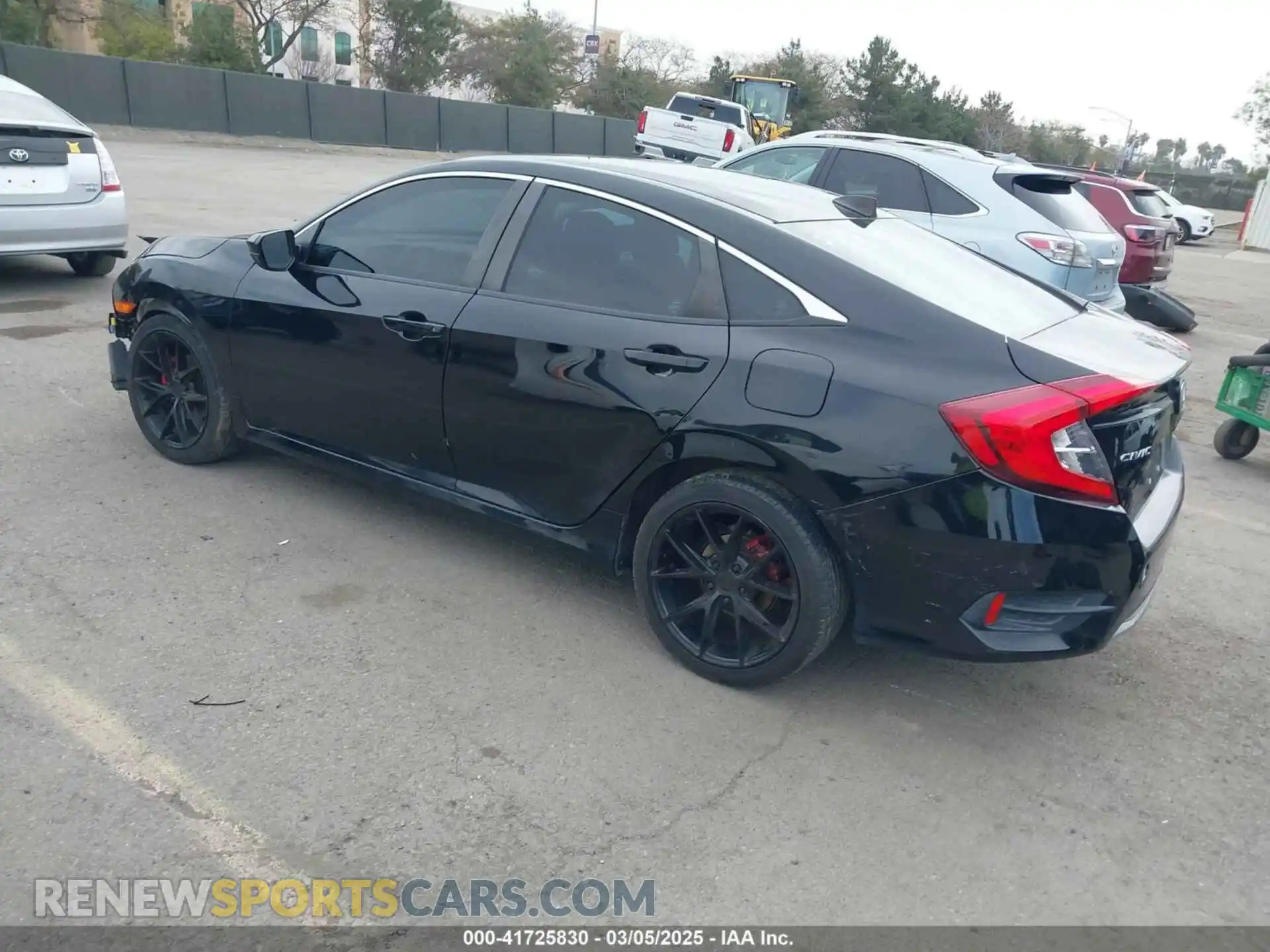 3 fotografías del automóvil dañado 2HGFC2F65KH520171 HONDA CIVIC 2019