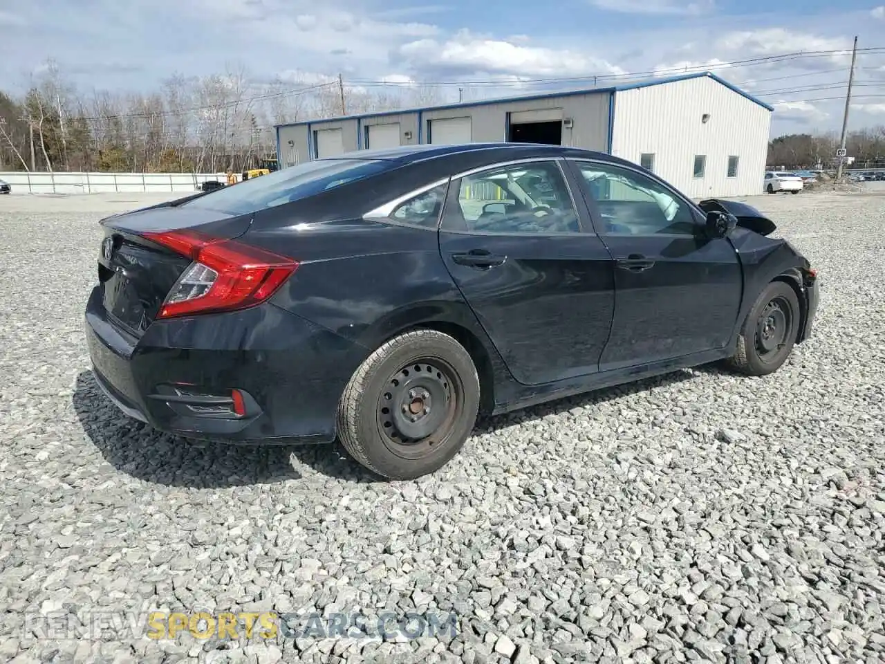 3 Photograph of a damaged car 2HGFC2F65KH538508 HONDA CIVIC 2019