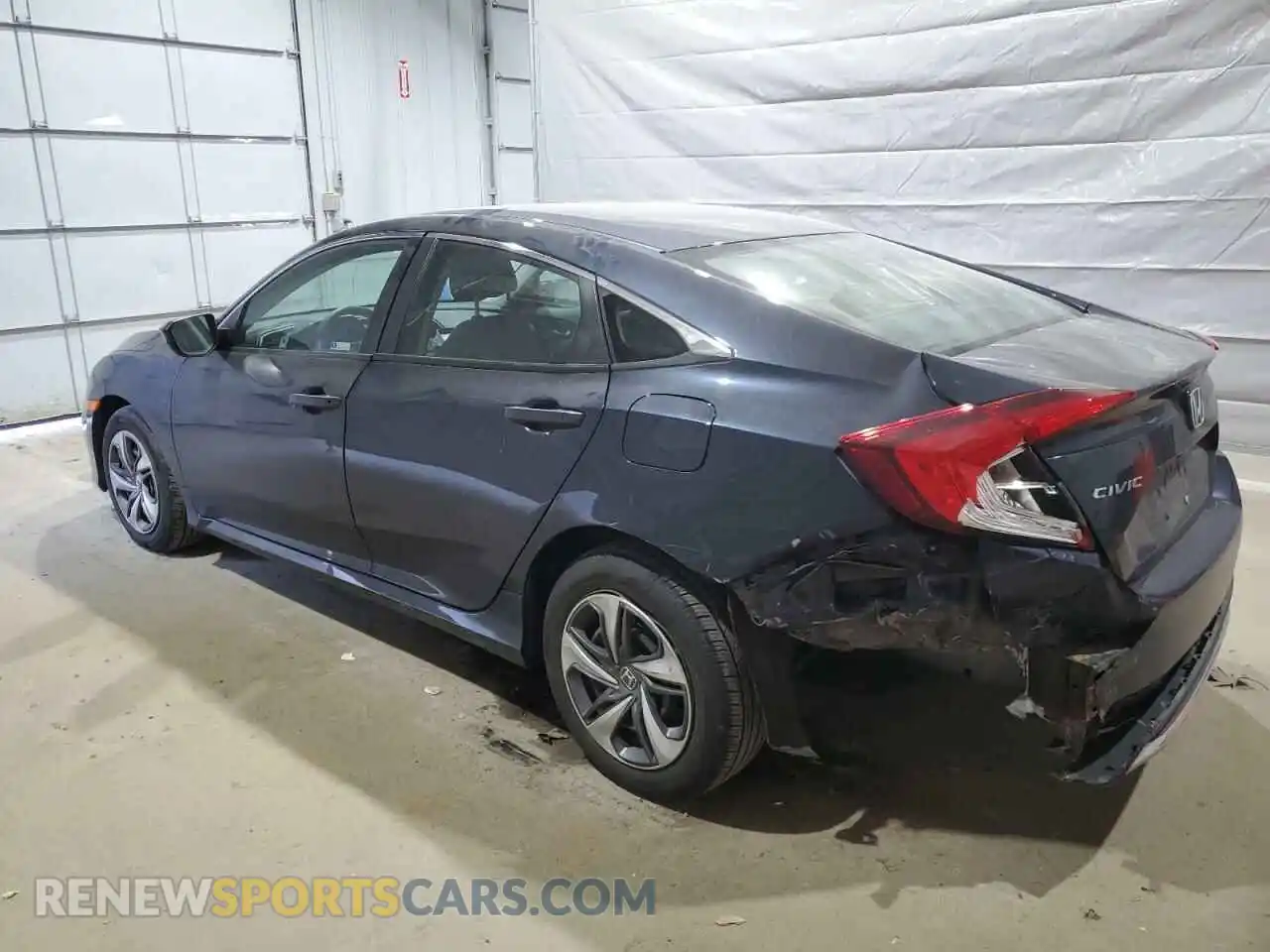 2 Photograph of a damaged car 2HGFC2F65KH545118 HONDA CIVIC 2019