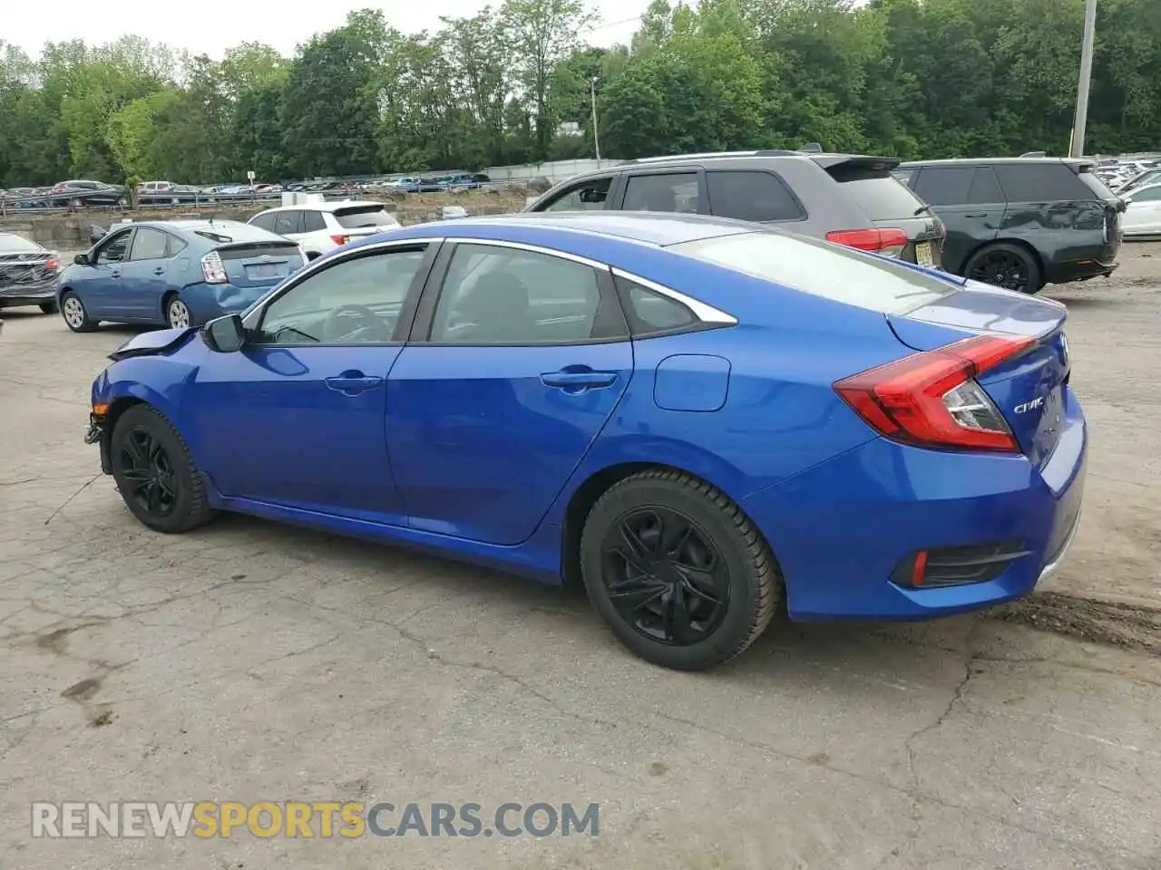 2 Photograph of a damaged car 2HGFC2F65KH554160 HONDA CIVIC 2019