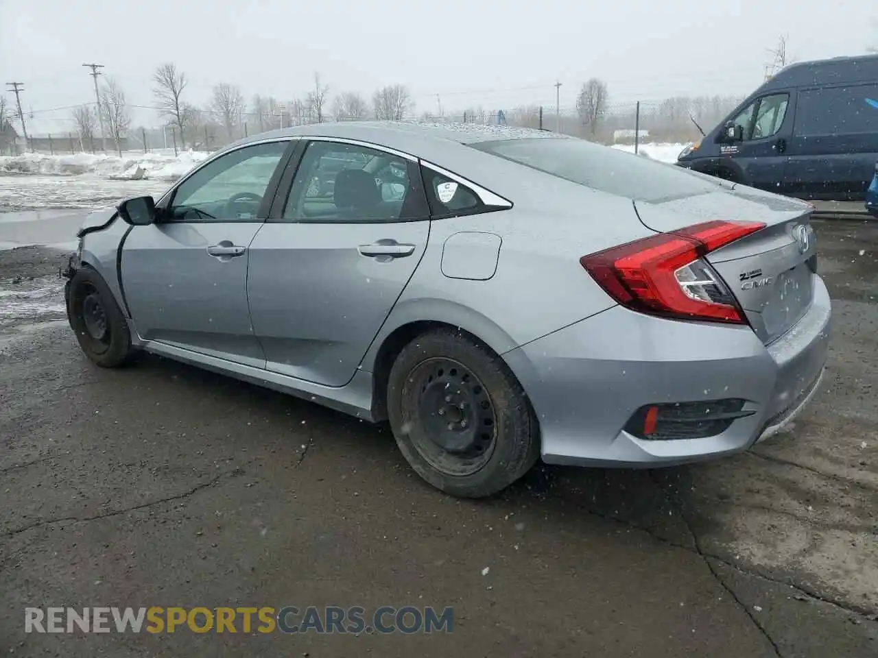 2 Photograph of a damaged car 2HGFC2F65KH604930 HONDA CIVIC 2019