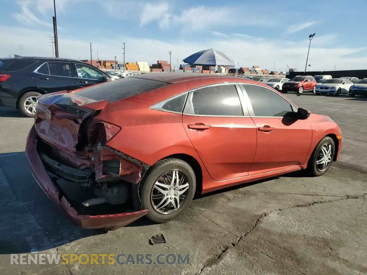 3 Photograph of a damaged car 2HGFC2F67KH539725 HONDA CIVIC 2019