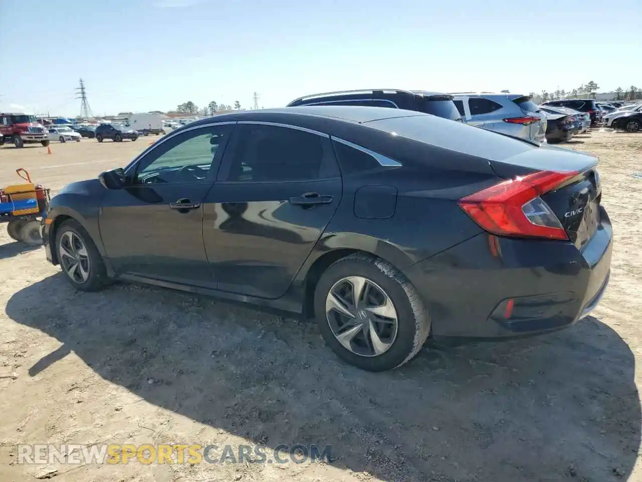 2 Photograph of a damaged car 2HGFC2F67KH546836 HONDA CIVIC 2019