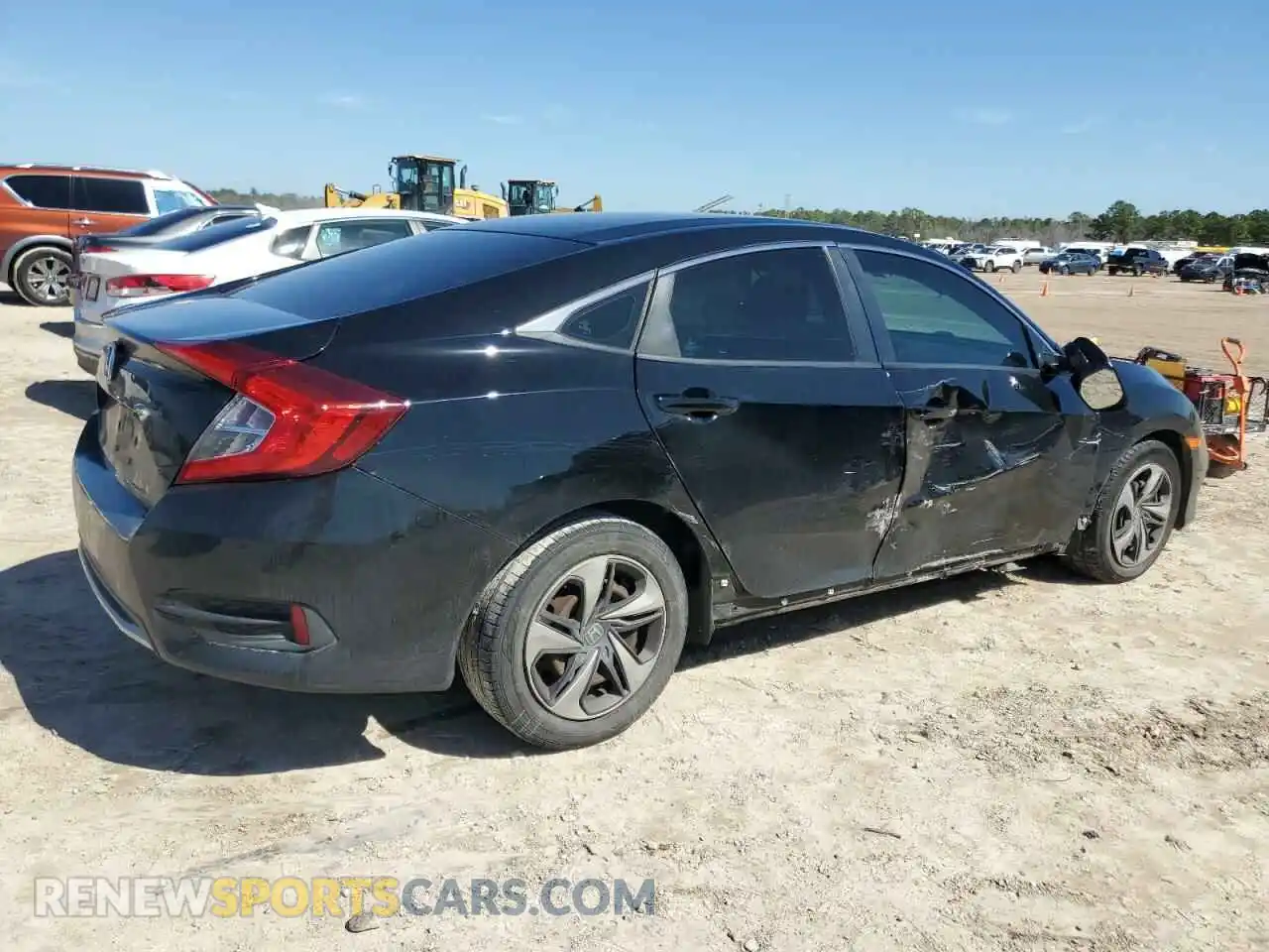 3 Photograph of a damaged car 2HGFC2F67KH546836 HONDA CIVIC 2019