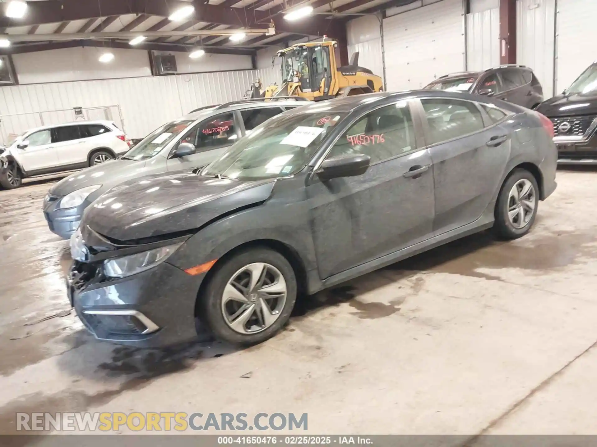 2 Photograph of a damaged car 2HGFC2F67KH555908 HONDA CIVIC 2019