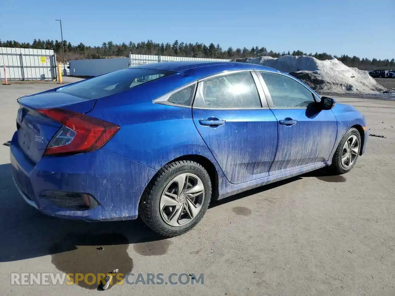 3 Photograph of a damaged car 2HGFC2F68KH540060 HONDA CIVIC 2019