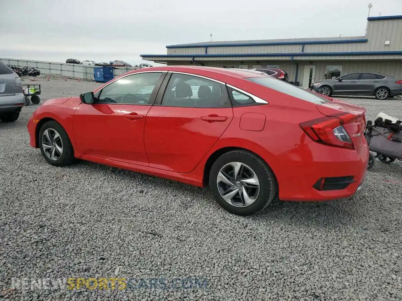 2 Photograph of a damaged car 2HGFC2F68KH552077 HONDA CIVIC 2019