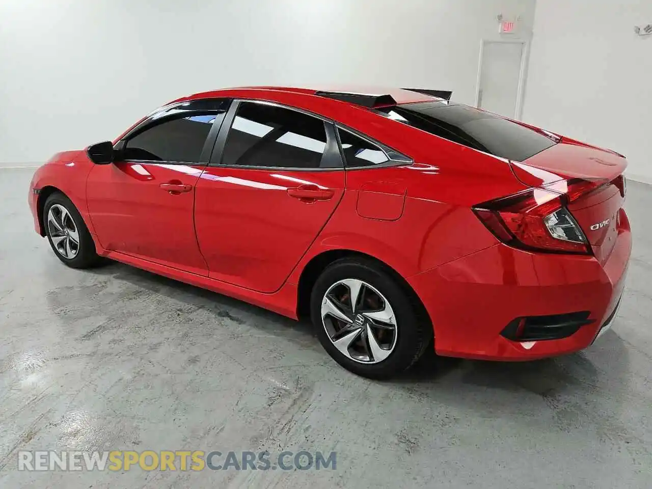 2 fotografías del automóvil dañado 2HGFC2F68KH592515 HONDA CIVIC 2019